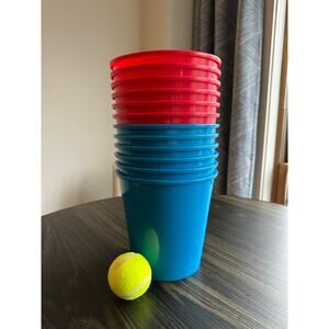 Win Sports Bucket Ball Outdoor Lawn & Beach Game